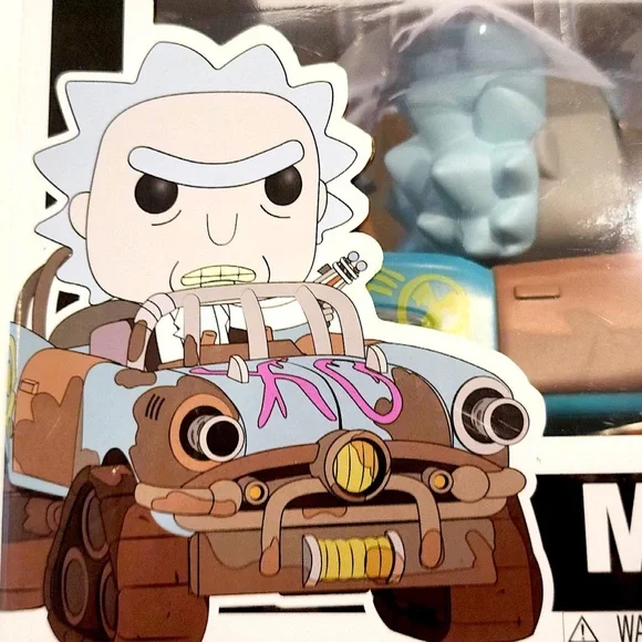 FUNKO POP! RIDES RICK AND MORTY #37 MAD MAX RICK VINYL FIGURE ADULT SWIM!